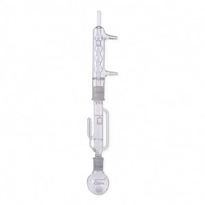 DWK Life Sciences Kimble Extraction Apparatus - Kontes Extraction Apparatus, Soxhlet, Micro, 25 mL Flask Capacity 340 mm H - 292010-0000