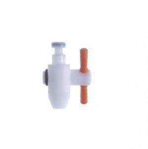 DWK Life Sciences Kimble Stopcock Assembly - STPK, LUBRI-FLO, PTFE, 2.8MM - 41006F-2