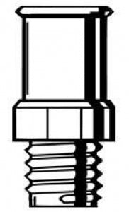 DWK Life Sciences Kimble Luer Adapter - ADAPTER LUER 1/4-28 PK/10 - 420407-0000