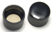 DWK Life Sciences Kimble Phenolic Caps with Liners Chas - Black Phenolic Cap With Cemented-In Rubber Liner, 15-415mm Thread Finish - 45066B-15