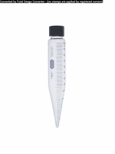 DWK Life Sciences Kimble Grad Centri Tubes W/Screw Caps - Reusable Graduated Centrifuge Tube with Screw Cap, 100mL - 45246-100