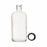 DWK Life Sciences Kimble 2OZ Clear Glass Boston Round Bottle - Boston Round Clear Glass Bottle, Phenolic Cap with Polyethylene Cone Liner, 2oz., Convenience Packs - 5110220V-25