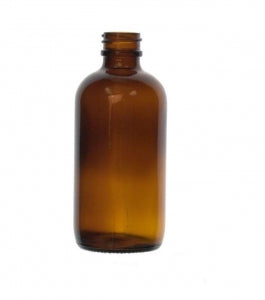 DWK Life Sciences Amber Glass Boston Round Bottles Without Cap - Amber Glass Boston Round Bottle Without Cap, 4 oz., Carton - 5120422B