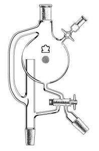 DWK Life Sciences Kimble Modified Solvent Distillation Head - Modified Solvent Distillation Head, 14/20 ST Take-Off Joint, 500mL - 518550-1450