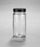 DWK Life Sciences Kimble Clr Glass Std WM Jar Convenience Pack - Clear Glass Standard Wide-Mouth Bottle with PTFE-Faced Phenolic Caps 250mL - 5310858V-26