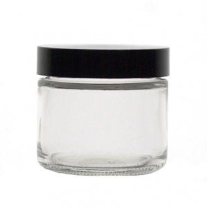 DWK Kimble Clr Glass Straight-Sided Jars Bulk Pk Caps in Bags - Straight-Sided Amber Glass Jar, Phenolic Cap with Pulp / Vinyl Liner, 8oz., Bulk Packs - 5410870C-21