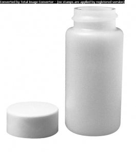 DWK Life Sciences Kimble PE Scintillation Vials w/Unattached - Polyethylene Scintillation Vial with Unattached Cap, Polypropylene / Polyethylene Cap Off, 20 mL - 58511-20