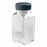 DWK Life Sciences Kimble Clear SQ Tab Bottles - BOTTLE, SQ TAB, CLR, 1OZ, PHEN, P / PV - 5910133C-21