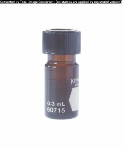 DWK Life Sciences Kimble Micro-Vials - Micro-Vials Screw Threaded Ungraduated Vial, Amber, 2 mL - 60715-2