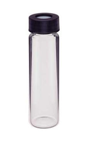 DWK Kimble 51 Expansion Borosilicate Gls Vial w/Cap & PV Liner - SAMPLE, S / T, W/POLY CLSR, 8ML - 60942A-8