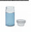 DWK Kimble 51 Expansion Glass Tooled Vial w/Unattached PE Caps - N51A Expansion Glass Tooled Shell Vial with Unattached Polyethylene Cap, 1 Dram - 60975L-1