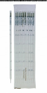 DWK Kimble Sterile Disposable TD Color Coded Serological Pipet - Sterile Disposable Glass Color-Coded Serological Pipettes, To Deliver (TD), 10mL, 0.1mL Graduations, Orange Band, Multipack - 72100-10110