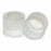 DWK Life Sciences Kimble Closed Top Linerless PE Screw Cap - CAP, WHT PP, NO LINER, 15-415 - 73805-15415