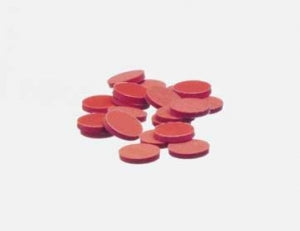 DWK Life Sciences Kimble PTFE-Faced Red Rubber Septa - SEPTA PTFE RUBBER - 73816-15