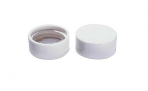 DWK Life Sciences Kimble White Urea Closure w / Cork-Backed - CAP, WHT UREA, SCINT VIAL, 15-425 - 74520-15425