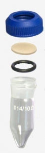 DWK Life Sciences Kimble Conical Bottom Vials - Conical Bottom Vial with Conical Bottom 3 mL, 14/10 - 746105-0003