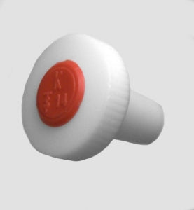 DWK Life Sciences Kimble Flat Head Stoppers - PTFE Solid Flat Head Stopper, Size 14 - 850540-0014