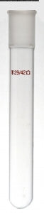 DWK Test Tubes with Standard Taper - TEST TUBE, 100ML, 35X230MM, W/TAP JOINT - 926252-0021