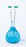 Dwk Life Sciences Kimble Kimble Heavy-Duty Wide Mouth Volumetric Flasks w/PTFE Stoppers - KIMAX Heavy-Duty Clear Glass Wide-Mouth Volumetric Class A Flask with PTFE Stopper, 1000mL - 92812F-1000