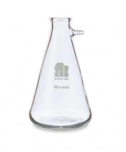 DWK Life Sciences Kimble ULTRA-WARE Filtering Flask w / Rubber - FILTER FLASK 125ML - 953710-0000