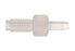 DWK Life Sciences Kimble Thread Adapters to Hose Barbs - ADAPTR CTFE 1/4"-28 1/8"ID - 953918-0018