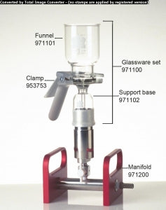 DWK Kimble SPE Disk Glassware and One-Place Manifold - SPE MANIFOLD SET 47MM 1-PL - 971000-1047