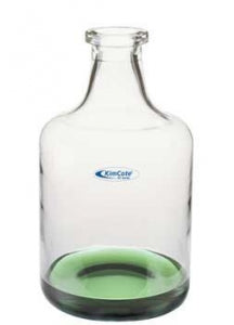 DWK Kimble Plastic Safety-Coated Heavy Duty Carboy - BOTTLE, SOLUTION, CARBOY, 3.5GAL, KIMCOTE - KC14950-35