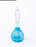 DWK Kimble KimCote Class A Heavy Duty Volumetric Flasks - KimCote Class A Heavy Duty Clear Glass Volumetric Flask with Wide Mouth, 2 L - KC92812G-2000