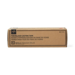 Medline Lightweight Fiberglass Cast Casting Tape - Fiberglass Casting Tape, Red, 3" x 4 yd. - CT34RED