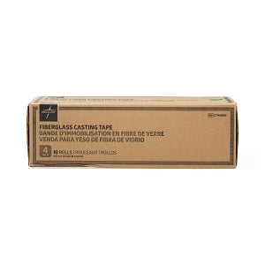 Medline Lightweight Fiberglass Cast Casting Tape - Fiberglass Casting Tape, Green, 4" x 4 yd. - CT44GRN