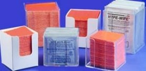 Current Technologies Dispensers for Hype-Wipe Towelettes - Dispenser for 4" x 4" Hype-Wipe Towelettes and Biohazard Wipes - AC9512