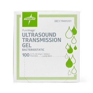 Medline Ultrasound Gel - Nonsterile Ultrasound Gel, 0.7-oz. Pouch, Clear - CTR001201