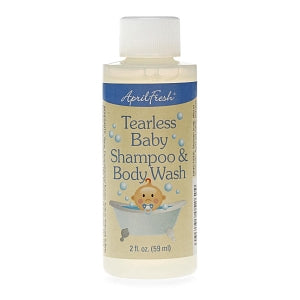 Shampoo and Body Washes by April Fresh Tearless Ba - Tearless Baby Shampoo and Body Wash, 2 oz. - 005262