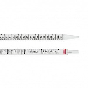 Celltreat Standard Individually Wrapped Serological Pipets - Paper / Plastic Standard Serological Pipets, Individually Wrapped, 25 mL - 229026B