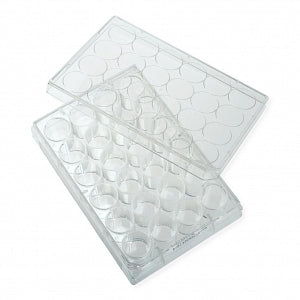 Celltreat Tissue Culture Plates With Lids - Tissue Culture Plate With Lid, Sterile, Treated, 24-Well - 229124