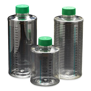 Celltreat Sterile Nonvented Roller Bottles - Roller Bottle, Tissue Culture-Treated, Nonvented Cap, Sterile, 850cm² - 229384