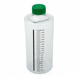 Celltreat Vented Roller Bottles - Roller Bottle, Vented Cap, Sterile, 850m², 2L - 229385