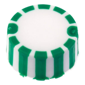 Celltreat Grip Microtube Caps - Screw-Top Microtube Caps, Nonsterile, Grip, Green - 230840G