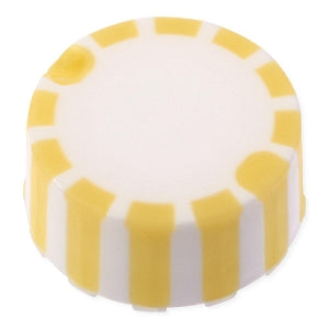 Celltreat Grip Microtube Caps - Screw-Top Microtube Caps, Nonsterile, Grip, Yellow - 230840Y