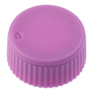 Celltreat Opaque Microtube Caps - Screw-Top Microtube Caps, Nonsterile, Opaque, Purple - 230841P