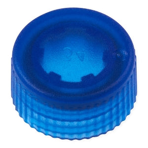 Celltreat Translucent Microtube Caps - Screw-Top Microtube Caps, Nonsterile, Translucent, Blue - 230842B