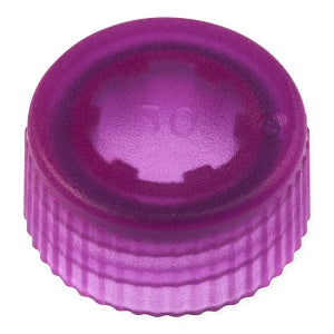 Celltreat Translucent Microtube Caps - Screw-Top Microtube Caps, Nonsterile, Translucent, Purple - 230842P