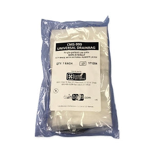 Custom Medical Specialties Universal Drainge bags - Universal Drainage Bag, Nonsterile - CMS-999