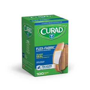 Medline CURAD Flex-Fabric Bandages - CURAD Flex-Fabric Bandages, Assorted Sizes - CUR0700RB