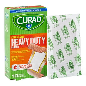 Medline CURAD Extreme Hold Bandages - CURAD Heavy Duty Bandages, 2" x 3.75" - CUR14926RB