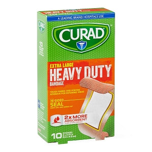 Medline CURAD Extreme Hold Bandages - CURAD Heavy Duty Bandages, 2" x 3.75" - CUR14926RB