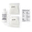 Medline CURAD Germ Shield with 4% CHG Preoperative Cleansing Kit - CURAD Germ Shield Antiseptic Skin Cleanser Kit with 2 Bathing Mitts and 4% CHG Solution - CUR1848