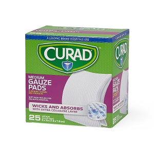 Medline CURAD Sterile Pro-Gauze Pads - CURAD Sterile Pro-Gauze Pad, 3" x 3", 25/Box - CUR20434ERBI