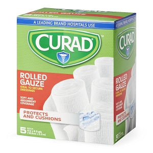 Medline CURAD SoothePlus Prosorb Rolled Gauze - 4" x 2.5 yd. CURAD SoothePlus Prosorb Rolled Gauze - CUR47316RB