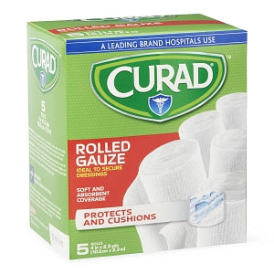 Medline CURAD SoothePlus Prosorb Rolled Gauze - 4" x 2.5 yd. CURAD SoothePlus Prosorb Rolled Gauze - CUR47316RB